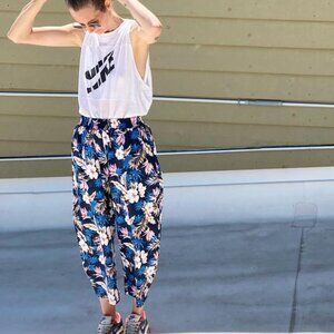 Hawaiian Print Pants